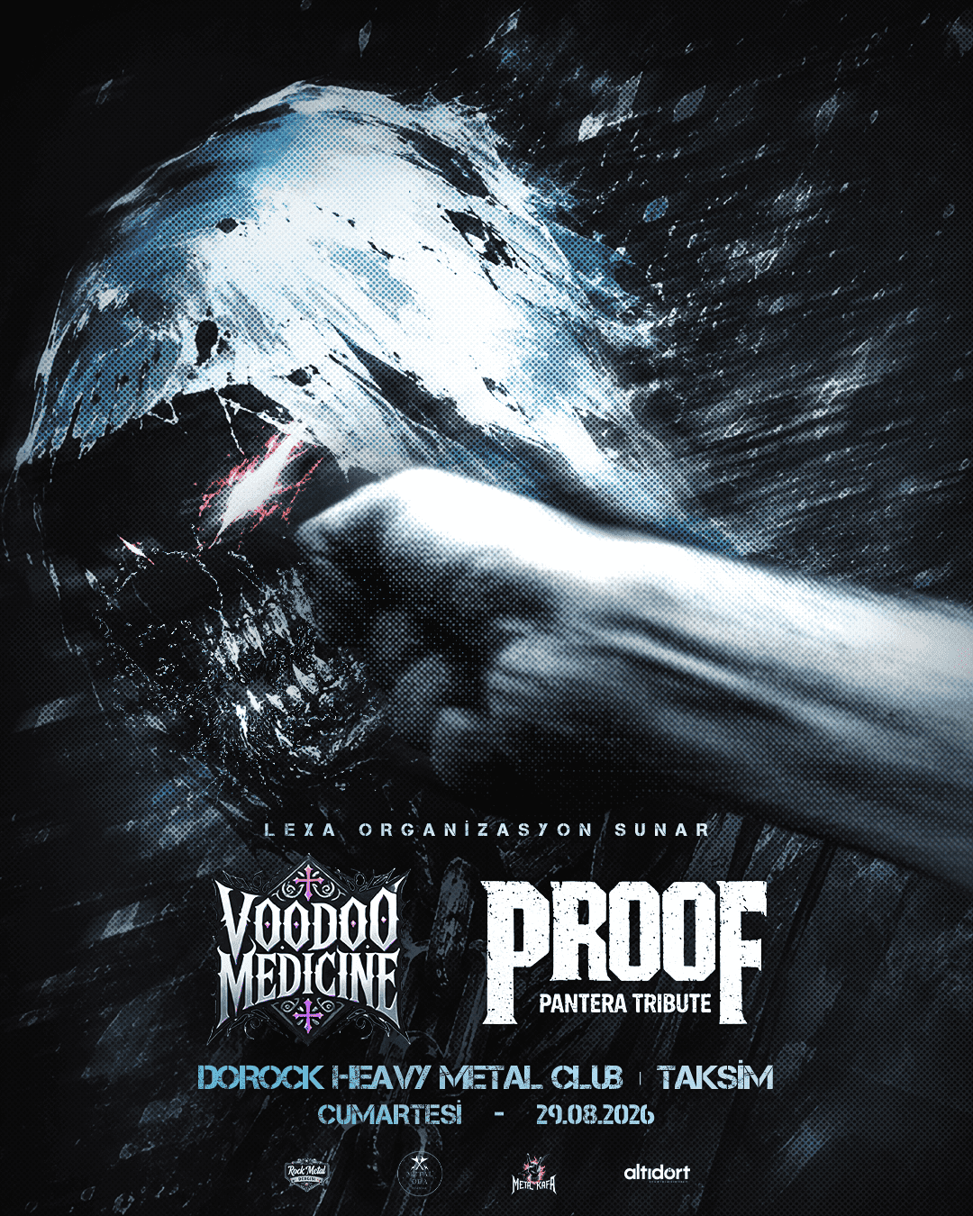 VOODOO MEDICINE / PROOF — Dorock Heavy Metal Club, İstanbul etkinlik görseli