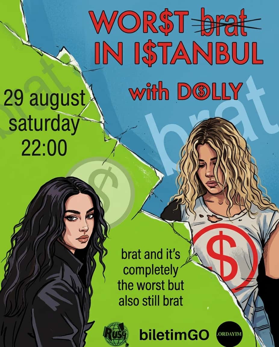 WOR$T GIRLS IN ISTANBULLL — Ordayım Bar, İstanbul etkinlik görseli