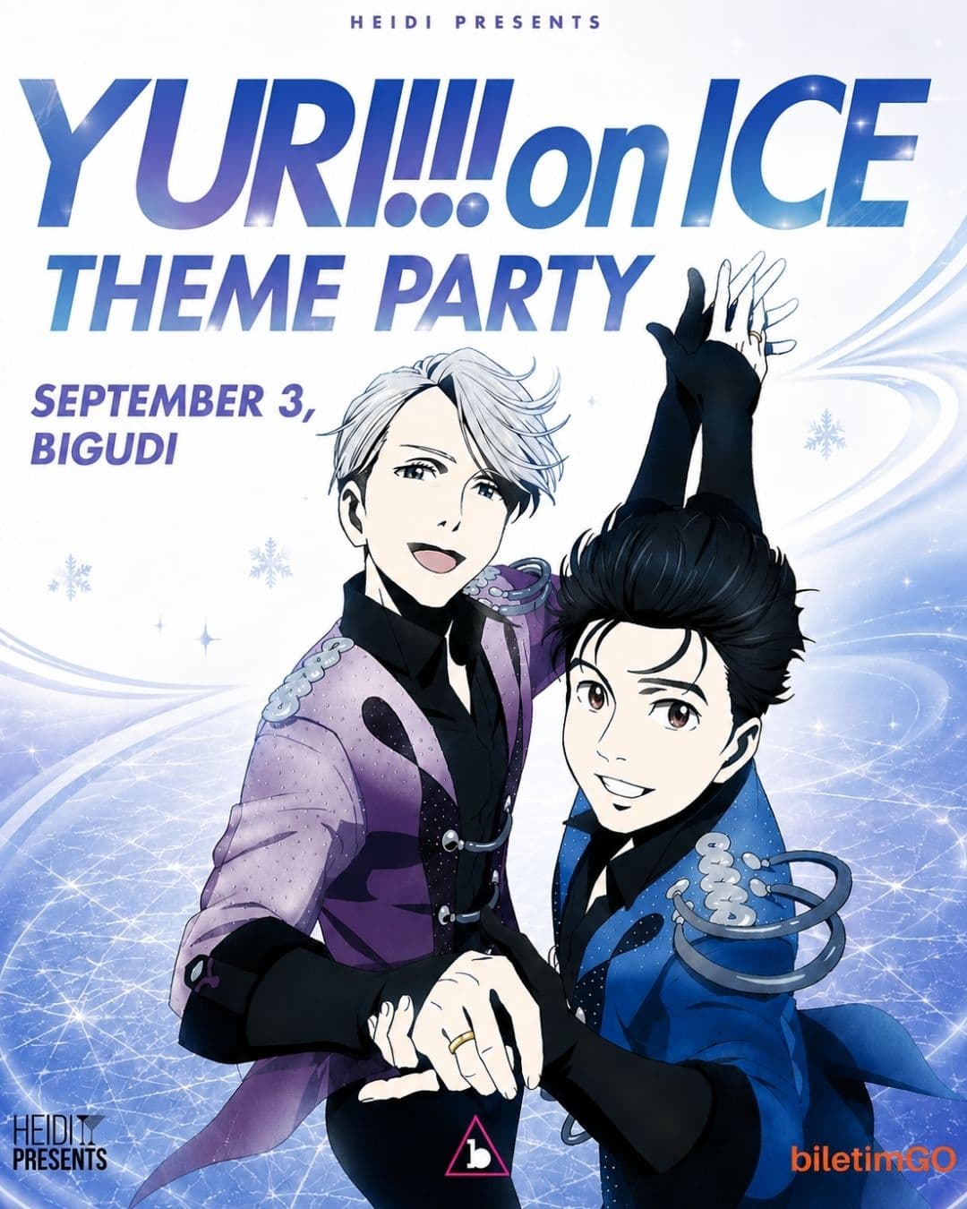 YURI!!! ON ICE THEME PARTY — Bigudi Club, İstanbul etkinlik görseli