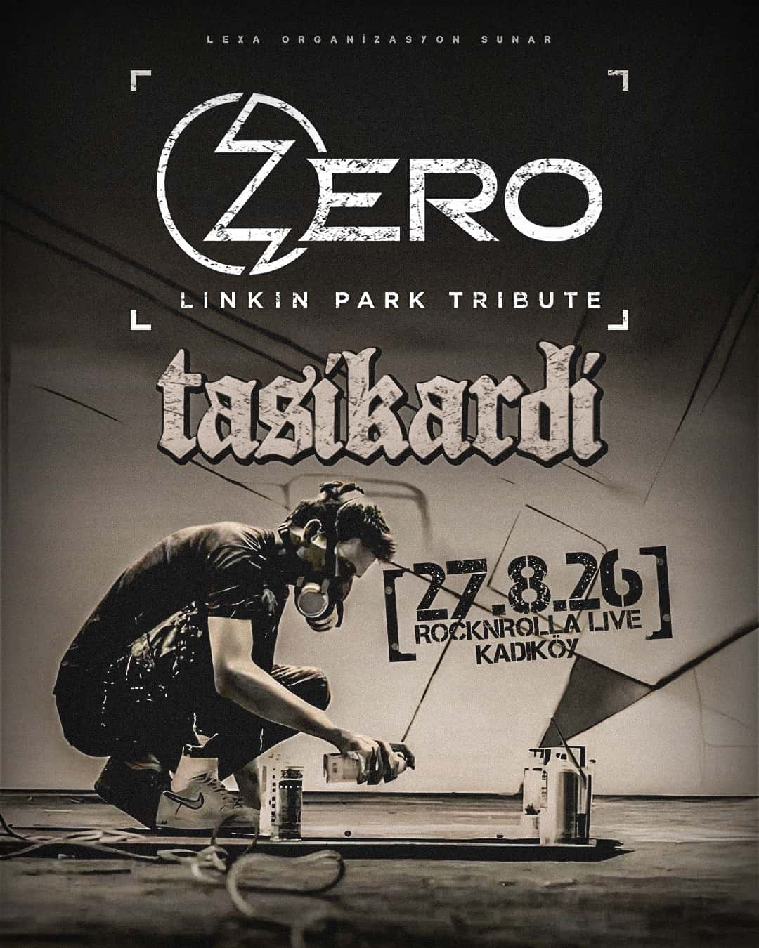 ZERO / TAŞİKARDİ — RocknRolla Live Kadıköy, İstanbul etkinlik görseli